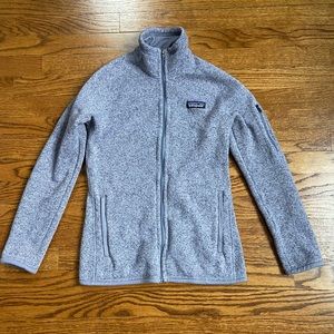 Patagonia Full-Zip Better Sweater Fleece Jacket in Hazy Purple